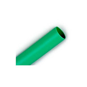 3M HEAT SHRINK THIN-WALL TUBING FP -301-14-48 INCH-GREEN-HDR-12 PCS 48 IN LENGTH STICKS WITH HEADER R LABEL