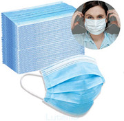 MADE IN THE USA - 50 PCS PER BOX - 3-PLY BREATHABLE DISPOSABLE FACE MASK