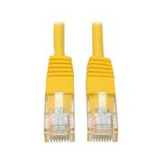 CAT5E 350MHZ PATCH CABLE RJ45 MM - YELLOW 10'