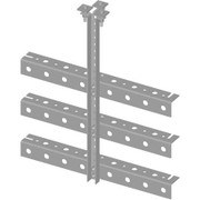 COMMSCOPE TRIPLE TEE STYLE TRAPEZE 24 INCH WIDE KIT FOR USE WITH WAVEGUIDE CHANNELS TO SUPPORT 24 RU UNS OF COAX