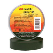 3M SCOTCH SUPER 88 VINYL ELECTRICAL TAPE ALL WEATHER HEAVY DUTY 85 MIL THICK UV RESISTANT FOR PRI IMARY INSULATION SPLICES UP TO 600V