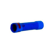 HAINES PRODUCTS VINYL INSULATED STEP DOWN BUTT CONNECTOR 16-14 TO 22-18 GAUGE WIRE SMALLER END IS BA ANDED WITH THE COLOR OF THE SMALLER OR SINGLE CONN