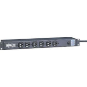 TRIPP LITE 19 INCH RACK MOUNT 14 OUTLET SURGE SUPPRESSOR 15' POWER CORD METAL HOUSING