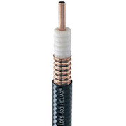 COMMSCOPE HELIAX ANDREW VIRTUAL AIR AVA COAXIAL CABLE CORRUGATED COPPER 78 IN BLACK PE JACKET