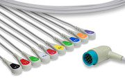 DIRECT-CONNECT EKG CABLES 10 LEADS SNAP 300 CM