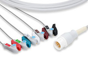 DIRECT-CONNECT ECG CABLES 5 LEADS PINCHGRABBER