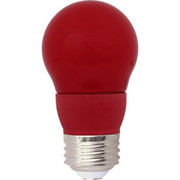 LED LITESPAN A15 OMNI-DIRECTIONAL 5W NON-DIMMABLE COLOR-RED E26 120VAC