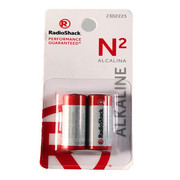 RADIOSHACK N ALKALINE BATTERIES 2-PACK