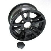 ARCTIC CAT WHEELALUM-MATTE BLK 12X6.0