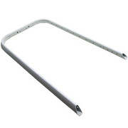 BUMPERREAR-128 INCH-PTD WHITE