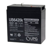 UPG 6 VOLT 42AH F2 TERMINAL TERMINAL F2 42AH