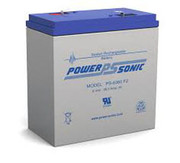 POWERSONIC PS-6360 6 VOLT 36AH F2 TERMINAL F2