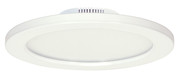 16 WATT 9 INCH FLUSH MOUNT LED FIXTURE 3000K WHITE FINISH 120277 VOLTS