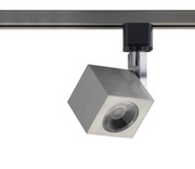 1 LIGHT LED 12W TRACK HEAD SQUARE BRUSHED NICKEL 24 DEGREE BEAM BRUSHED NICKEL CONTEMPORARY