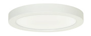 18.5 WATT 9 INCH FLUSH MOUNT LED FIXTURE 4000K ROUND SHAPE WHITE FINISH 120 VOLTS 0 10V DIMMING