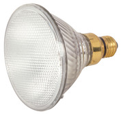 80 WATT HALOGEN PAR38 CLEAR 1500 AVERAGE RATED HOURS 1600 LUMENS MEDIUM SKIRTED BASE 120 VOLTS 2 PAC CK