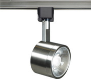 1 LIGHT LED 12W TRACK HEAD ROUND BRUSHED NICKEL 24 DEGREE BEAM BRUSHED NICKEL CONTEMPORARY