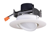 9.5 WATT LED DIRECTIONAL RETROFIT DOWNLIGHT GIMBALED 4 INCH 4000K 90 DEGREE BEAM SPREAD 120 VOLTS DI IMMABLE