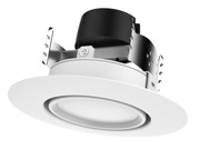 9 WATT LED DIRECTIONAL RETROFIT DOWNLIGHT GIMBALED 4 INCH 3000K 40 DEGREE BEAM SPREAD 120 VOLTS DIMM MABLE