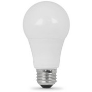 9.5 WATT A19 LED FROSTED 3000K MEDIUM BASE 220 DEGREE BEAM SPREAD 120 VOLTS NON DIMMABLE