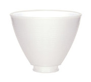 I.E.S. SHADE 6 INCH DIAMETER 2 1/4 INCH FITTER 4 3/4 INCH HEIGHT