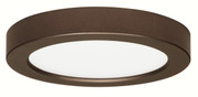 13.5 WATT 7 INCH FLUSH MOUNT LED FIXTURE 3000K ROUND SHAPE BRONZE FINISH 120 VOLTS