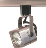 1 LIGHT MR16 120V TRACK HEAD SQUARE BRUSHED NICKEL TRANSITIONAL