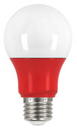 2 WATT A19 LED RED WHEN LIT MEDIUM BASE 120 VOLTS Replacement