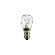 25 WATT PYGMY INCANDESCENT CLEAR 1000 AVERAGE RATED HOURS 180 LUMENS EUROPEAN BASE 220 VOLTS