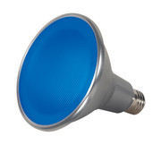 15 WATT PAR38 LED BLUE 40 DEGREE BEAM SPREAD MEDIUM BASE 120 VOLTS