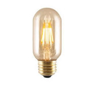 LED4T1422KFIL-NOS 4-WATT LED NOSTALGIC RADIO TUBE BULB 60W EQUIVALENT MEDIUM BASE ANTIQUE FINIS SH