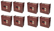 12 VOLT DEEP-CYCLE FLOODED BATTERY 921 225AH 8 PACK