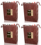 6 VOLT DEEP-CYCLE FLOODED BATTERY 903 420AH 4 PACK 24 TOTAL VOLTS