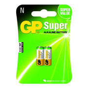 GP SUPER ALKALINE 1.5V N-CELL 2PK CARDED
