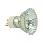 20W 120V MR16 GU10 SILVER FRONT GLASS 38-DEG