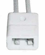 Interlight W5W Wedge Socket for T3-25 T5 with Leads Replacement Socket Voltage 12V