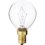 40W CLEAR E14 120130V GLOBE