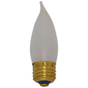 40W BENT TIP WHITE MEDIUM E26