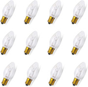 Interelectric 7W E12 Replacement Light Bulb Candelabra Base 120V