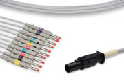 IN-BQKV5 MORTARA QUINTON COMPATIBLE DIRECT-CONNECT EKG CABLE 10 LEADS BANANA 580 CM BAG OF 1