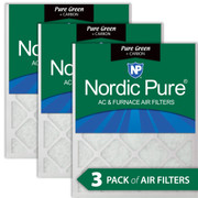 16X24X1 3 PACK RECYCLED FRAME IS BIODEGRADABLE FILTER ACTUAL SIZE 15.5 X 23.5 X 0.75 MADE IN USA IN-BD8G4