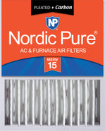 16X20X5 H 1 PACK NORDIC PURE MERV 15+ MPR 2800 FILTER ACTUAL SIZE 15.88 X 19.75 X 4.38 MADE IN USA IN-BD5J1