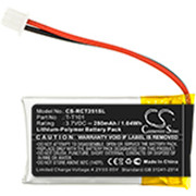 280MAH 1.04WH LI-POLYMER BATTERY