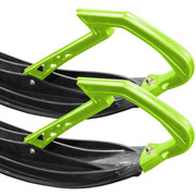 SKI HANDLE LOOPS - HYPER GREEN - SADDLELESS SKIS