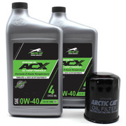 ACX 0W-40 SYNTHETIC OIL CHANGE KIT - TWO QUART - ATV PROWLER