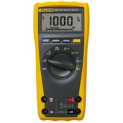 FLUKE 6000 COUNT HANDHELD MULTIMETER ANALOG BARGRAPH AUTOMANUAL RANGING LARGE DISPLAY TAPERED BODY READING AND AUTO HOLD SMOOTHING MODE IN-7KJH5