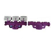 LIGHT BAR FRONT & BACK FOR JEEP (PURPLE)