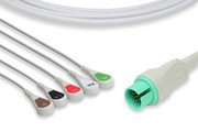 IN-71506 DIRECT-CONNECT ECG CABLES 5 LEADS SNAP