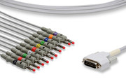 IN-71EX9 DIRECT-CONNECT EKG CABLES 10 LEADS BANANA 340 CM