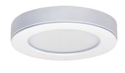 13.5 WATT 7 INCH FLUSH MOUNT LED FIXTURE 3000K SQUARE SHAPE WHITE FINISH 120 VOLTS 90CRI IN-2ETC6